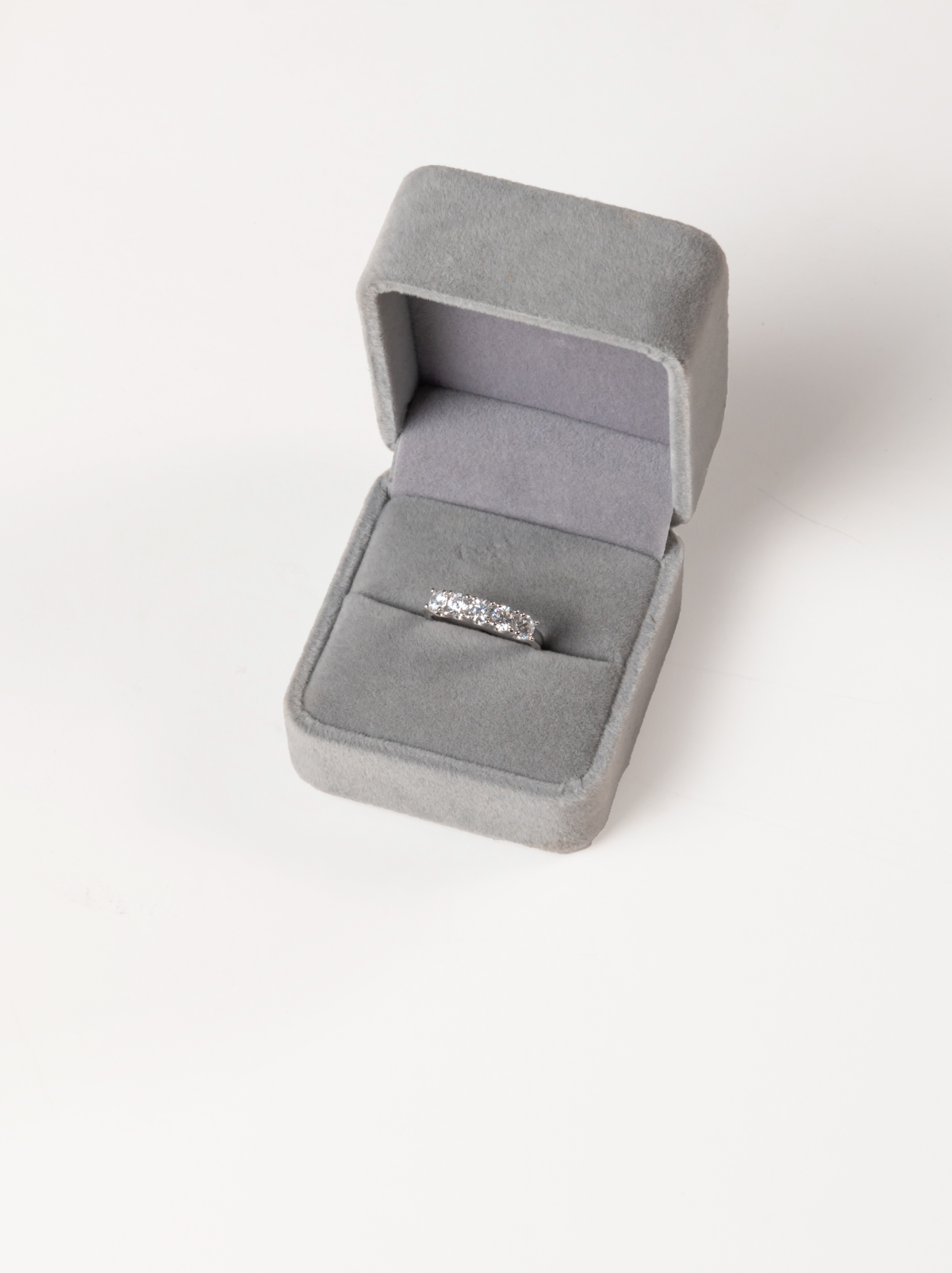 Anello Cinque Pietre in argento Sterling 925