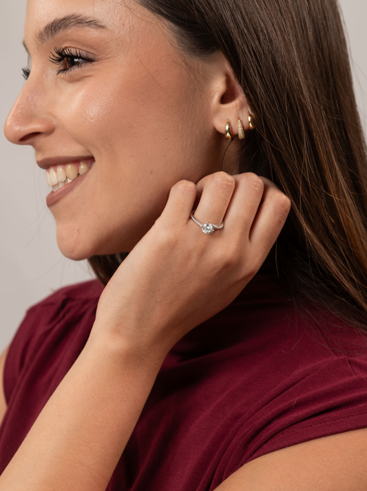 Anello Eleganza in argento Sterling 925