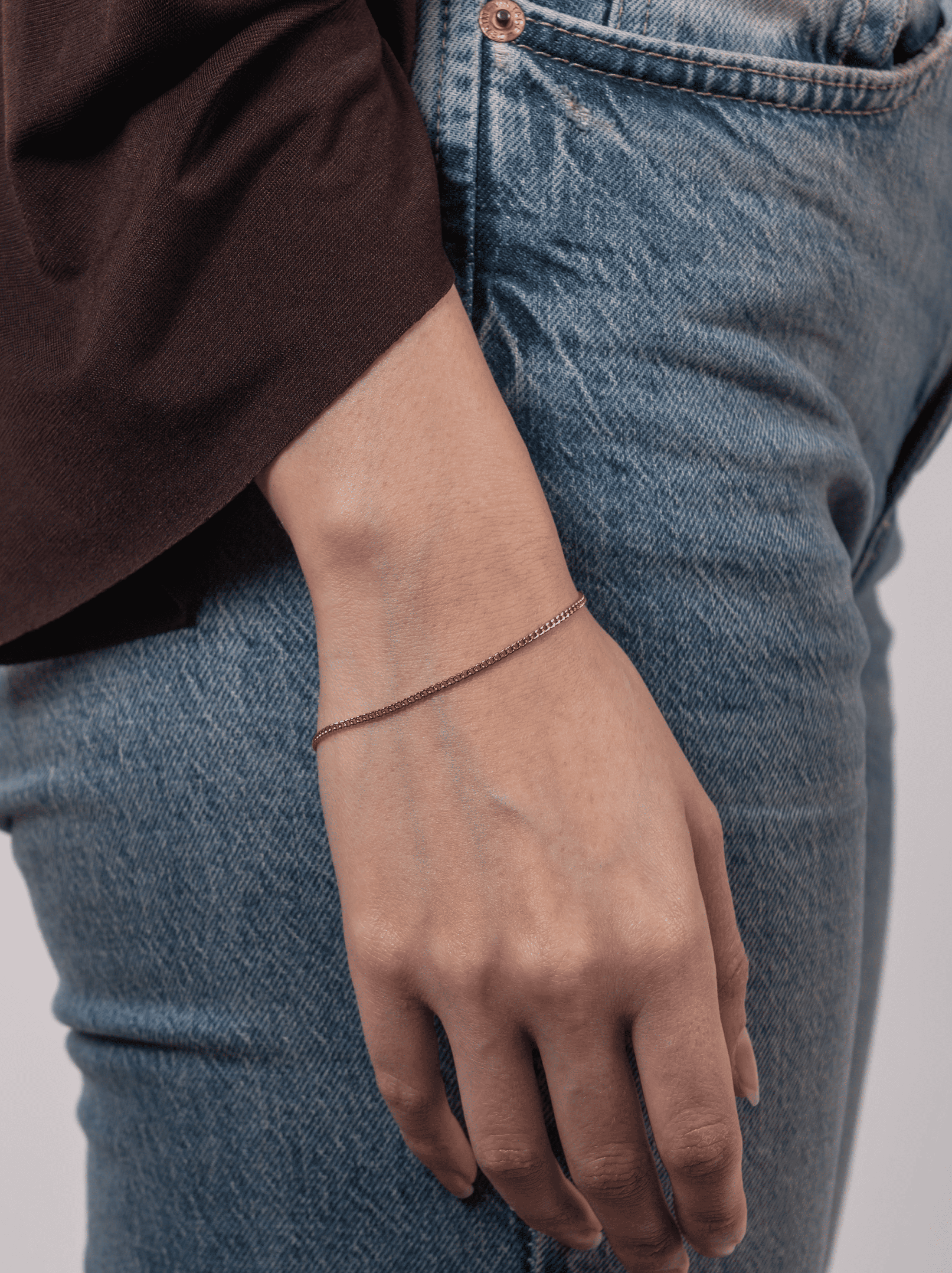 Bracciale minimal cuby oro
