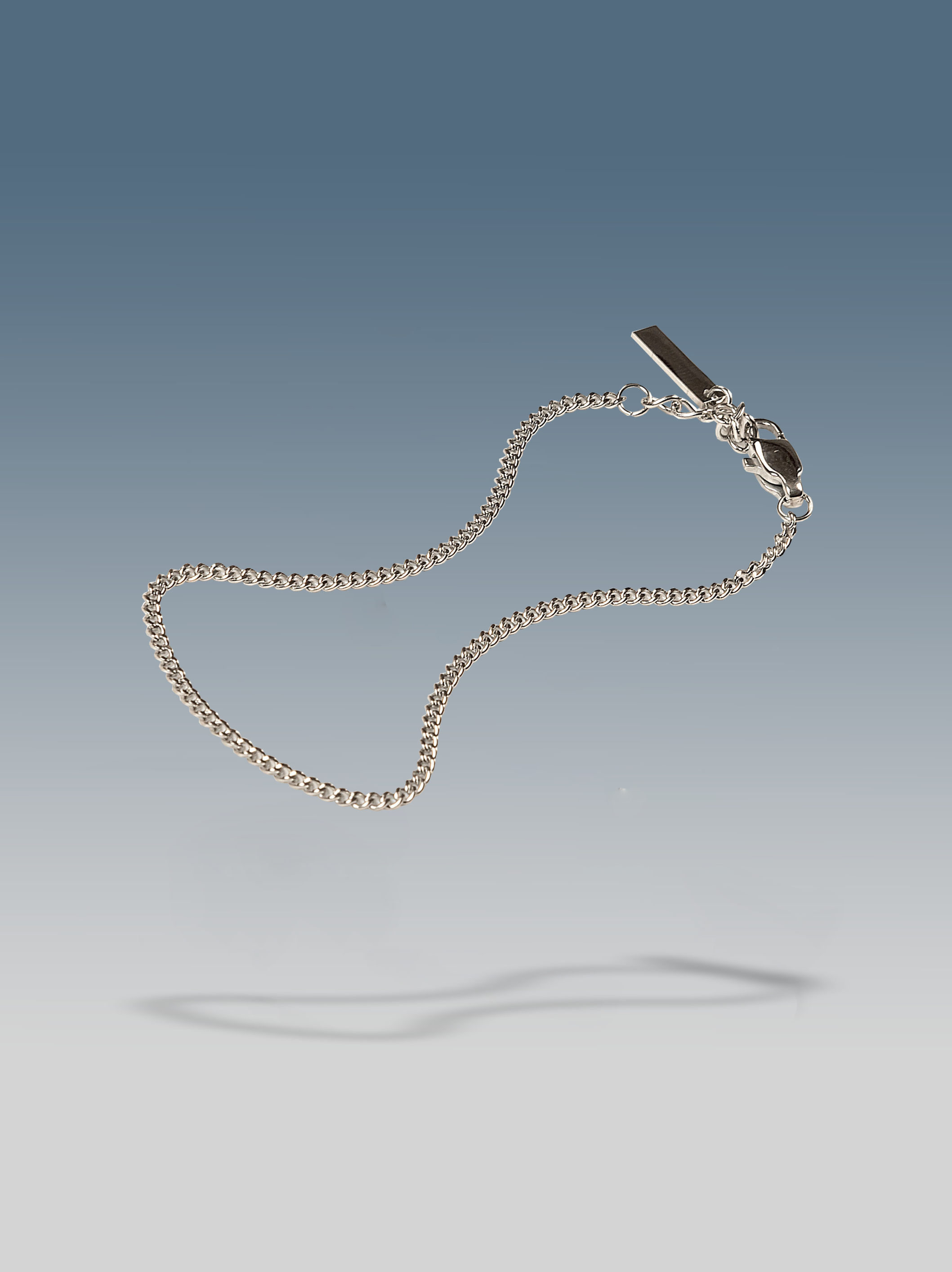 Bracciale minimal cuby argento