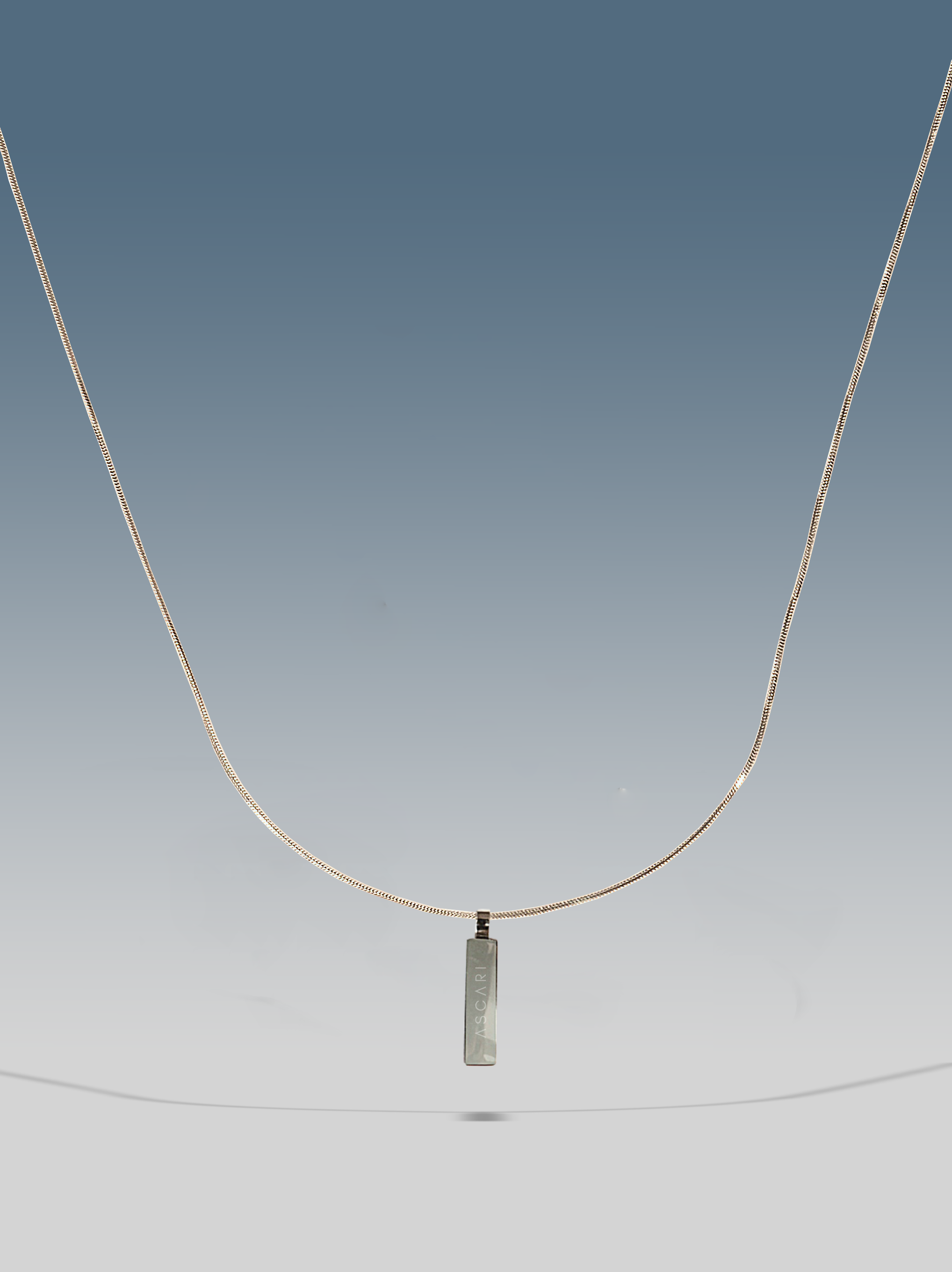 Collana pendente snike argento
