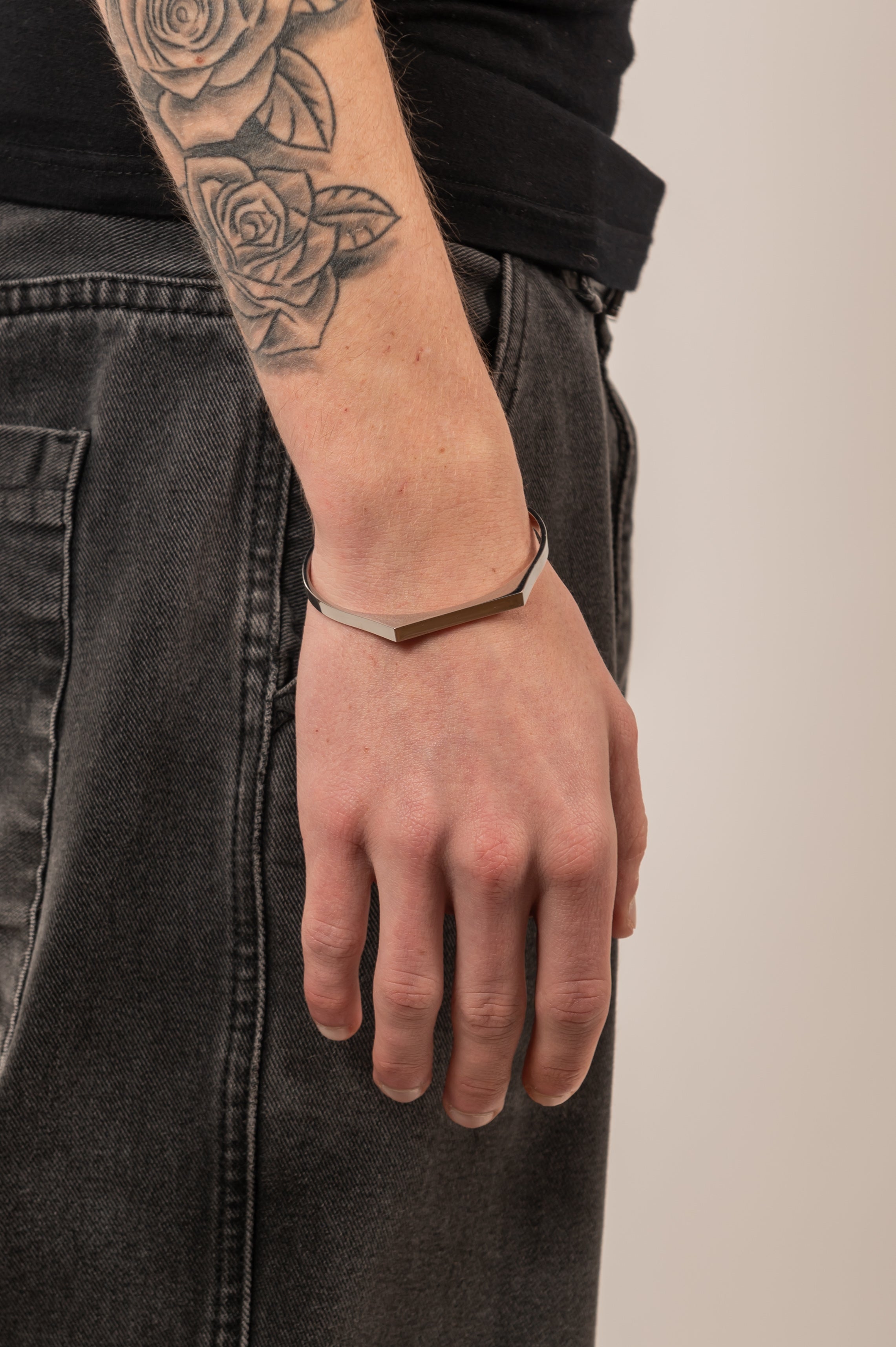 Set cuff argento