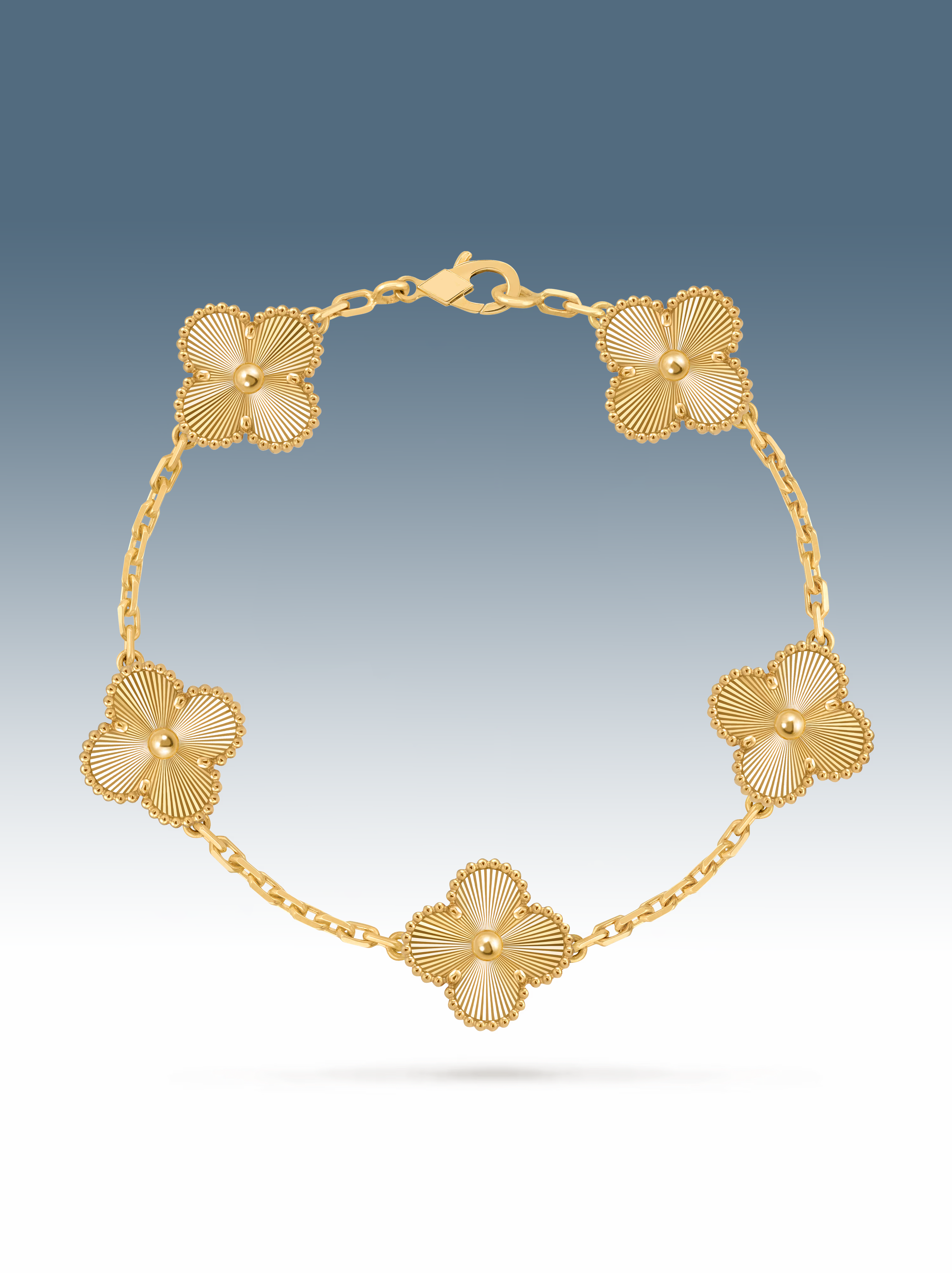 Bracciale Clover oro