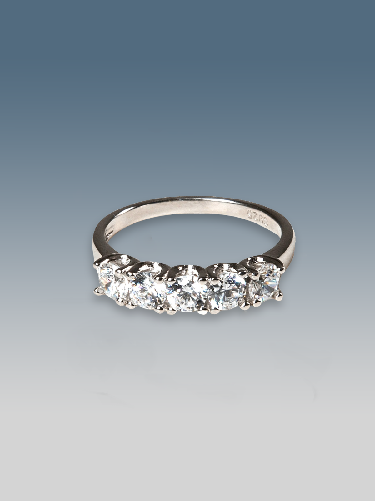 Anello Cinque Pietre