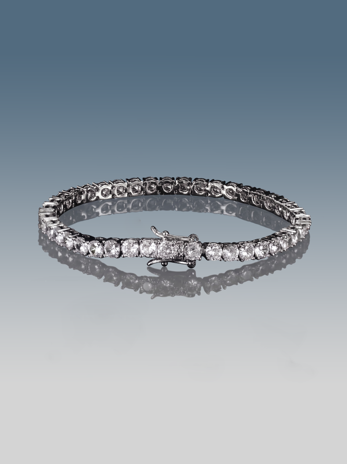 Bracciale tennis argento 5 mm