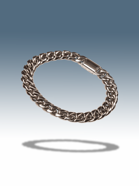 Bracciale cuban silver 10 mm