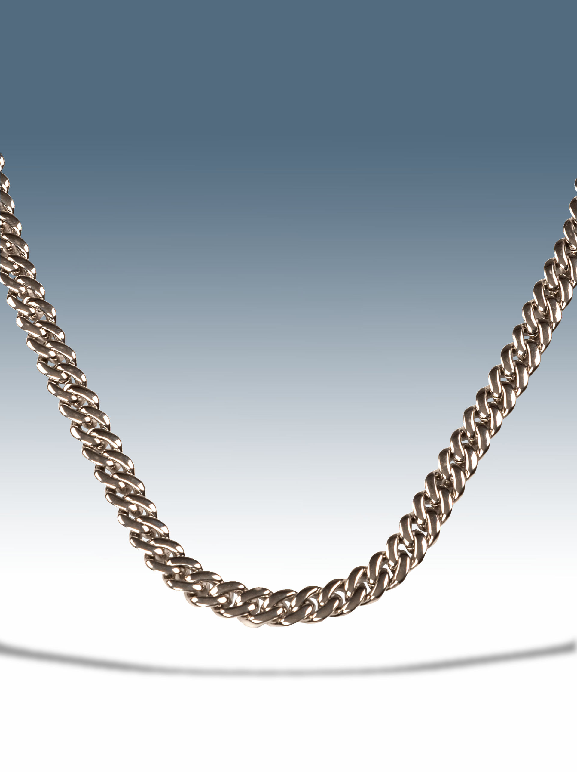 Collana cuban silver 10 mm