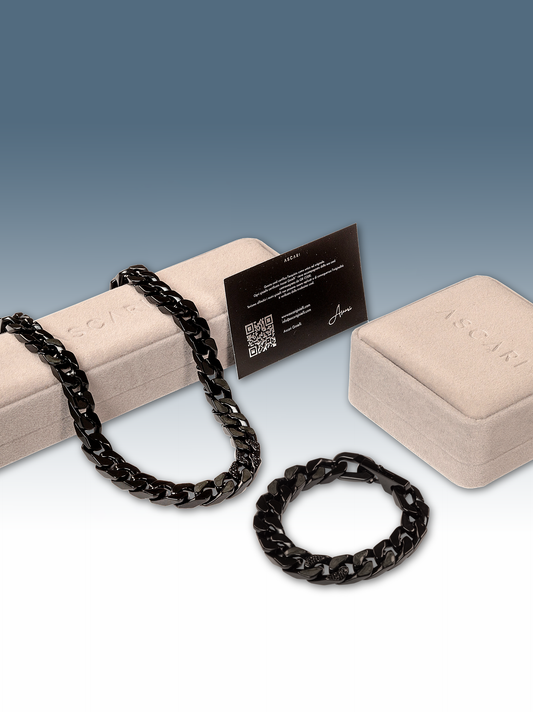 Set Cuban Ice schwarz schwarz