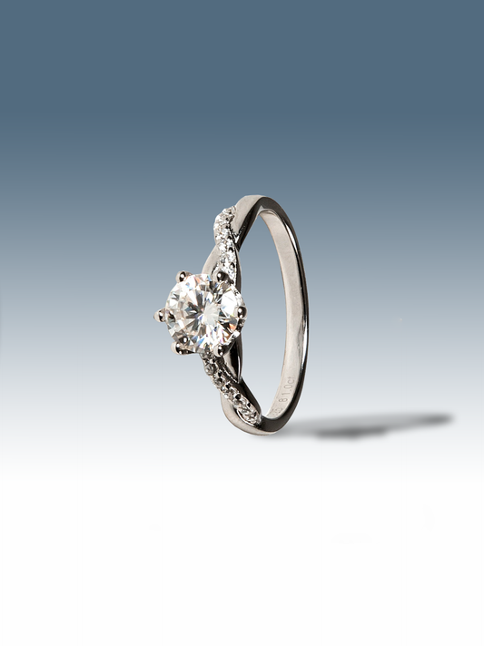 Anello Intreccio in argento Sterling 925