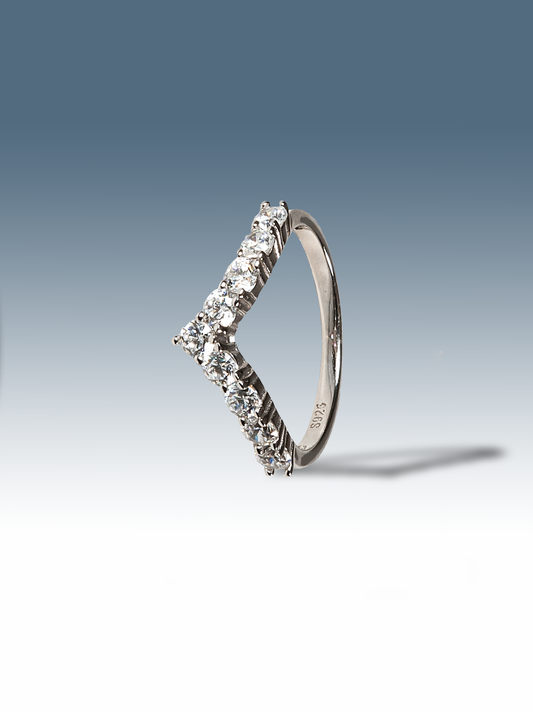 Anello Diadema in argento Sterling 925