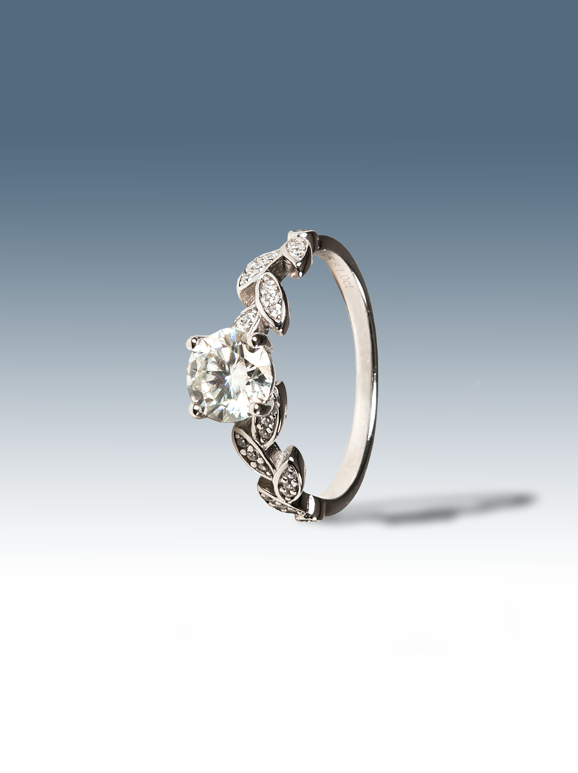 Anello Corona D'Alloro in argento Sterling 925