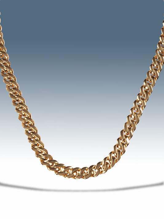 Kubanische Goldkette 10 mm