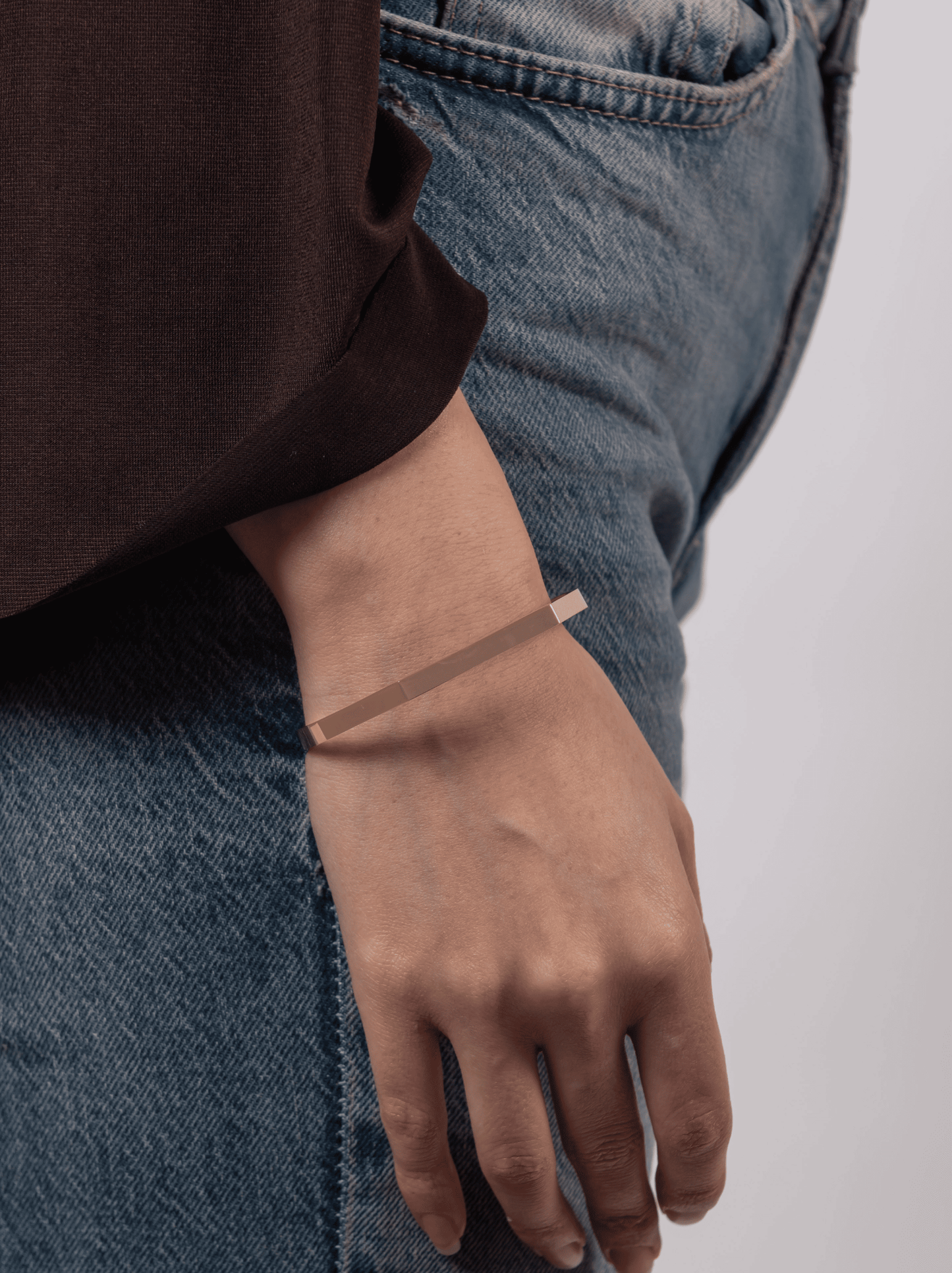 Goldenes Siegelarmband