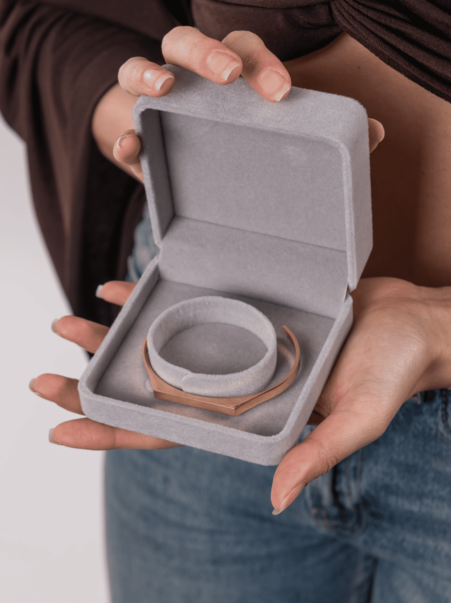 Goldenes Siegelarmband
