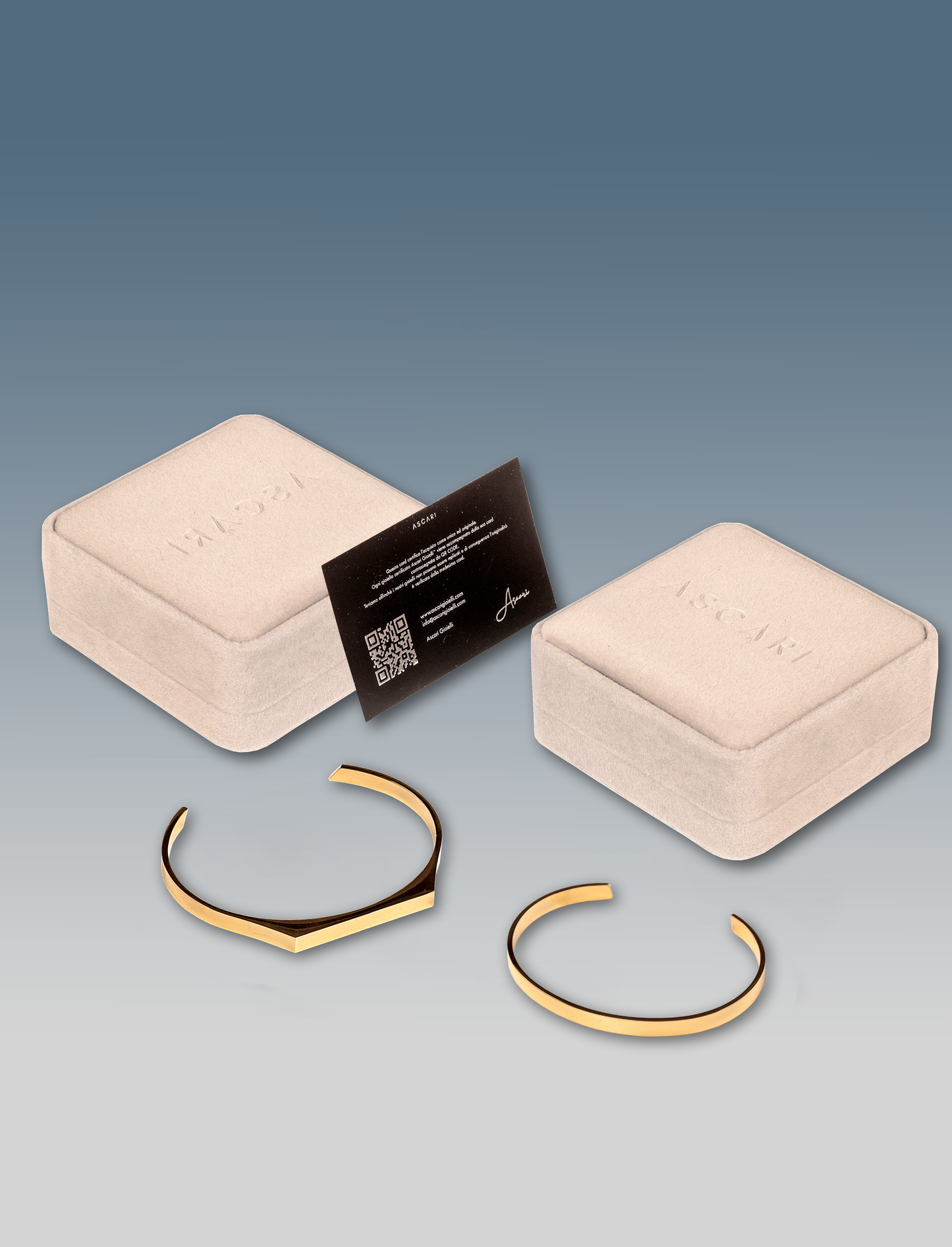 Goldenes Manschettenset