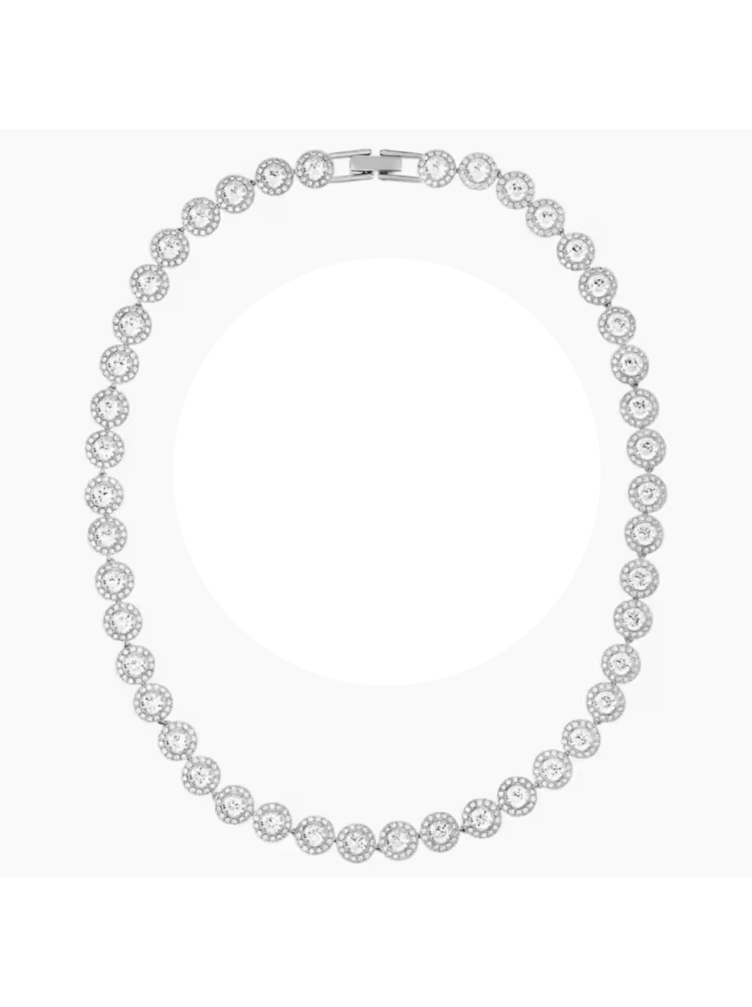 Set tennis argento pietra tonda